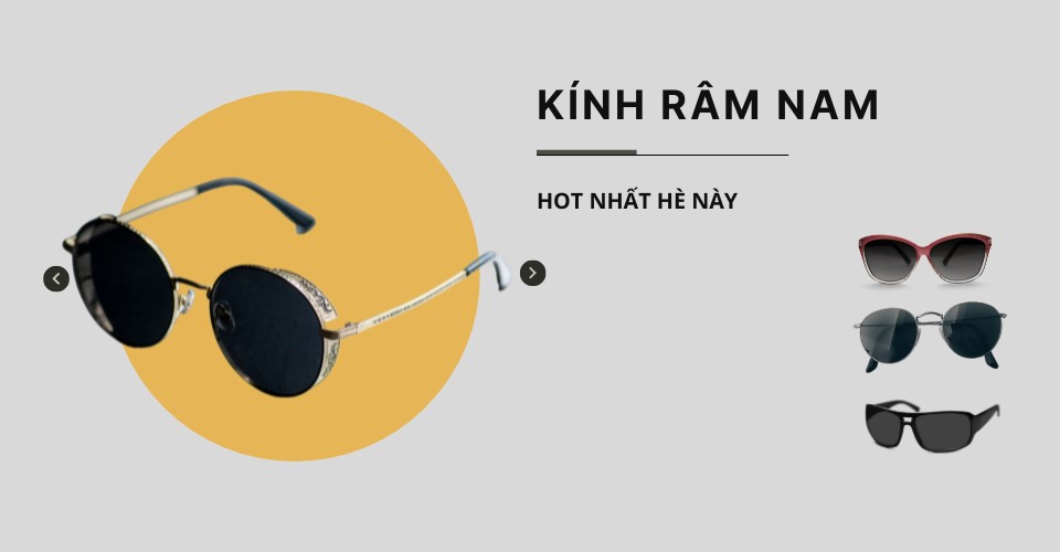 Những mẫu kính râm nam đẹp, tỏa sáng gương mặt, hot nhất hè