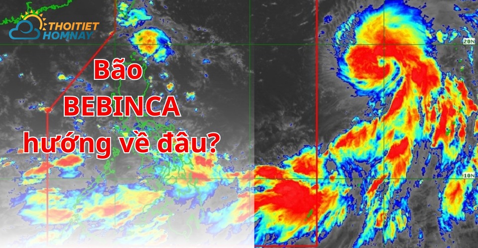 Bão Bebinca hướng về Việt Nam? Liệu có phải sự thật